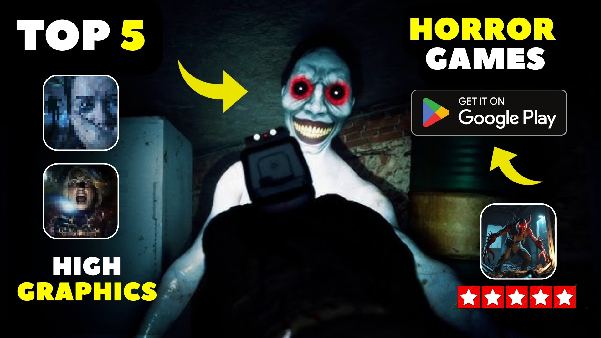 Top 5 High Graphics Horror Games for Android